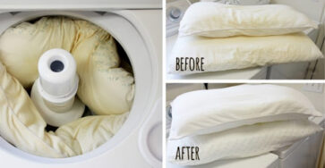 How to whiten & wash pillows