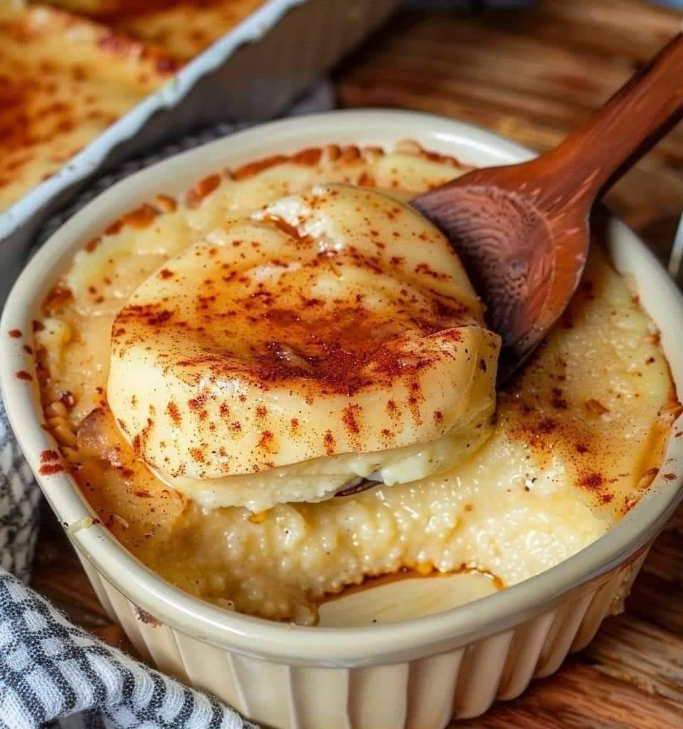 Creamy Baked Mashed Potatoes with Cheese