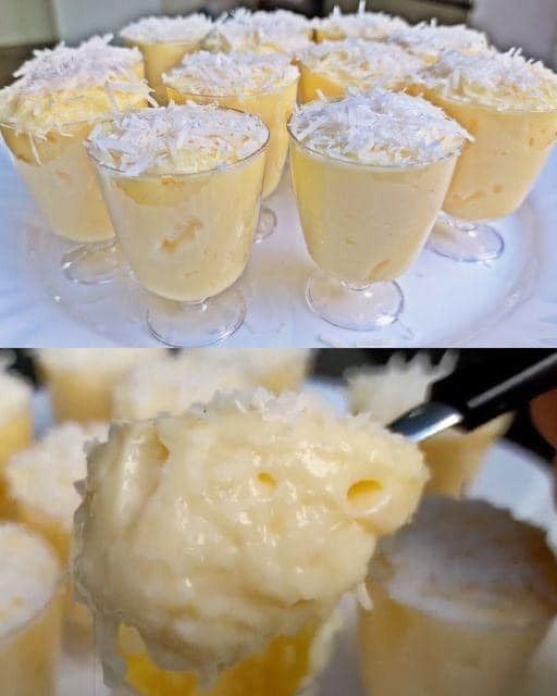 Creamy Coconut Dessert Cups