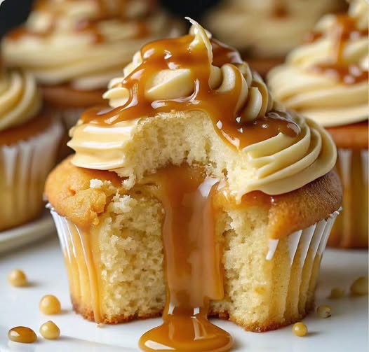 Salted Caramel Cupcakes