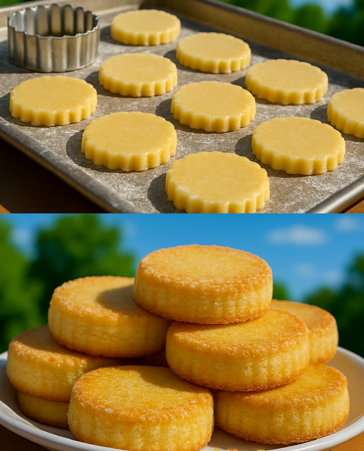 Vanilla Butter Biscuits