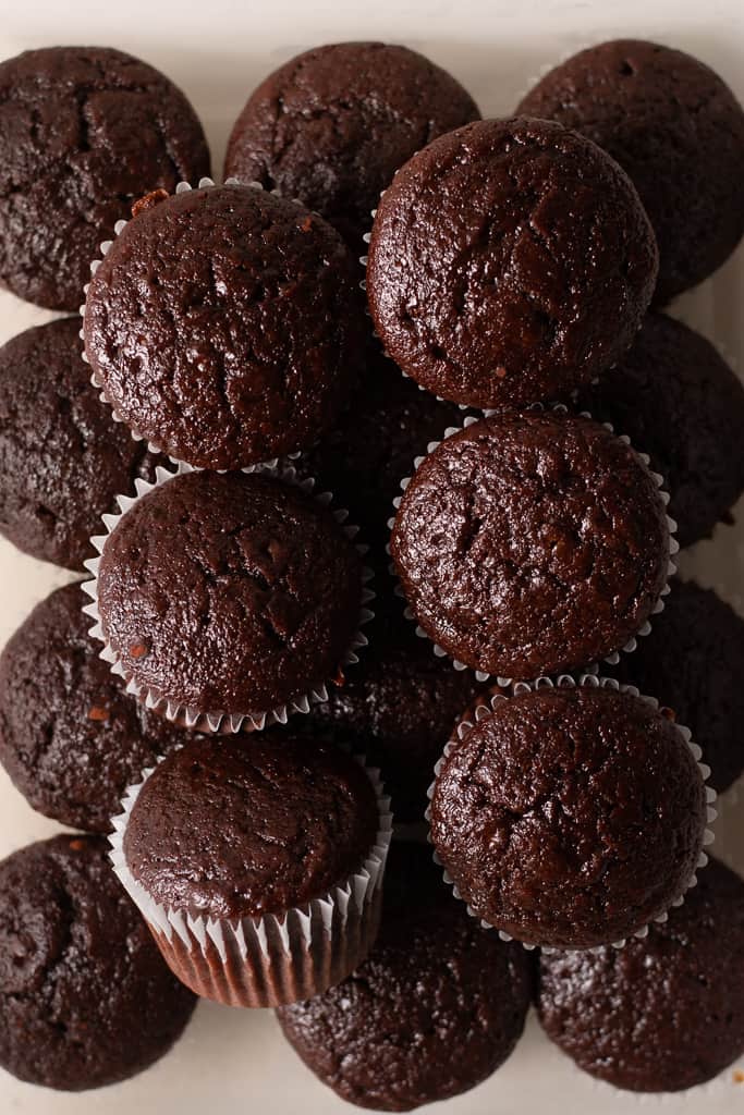 Homemade Chocolate Fudge Cupcakes recipe 2 Chocolate Cupcakes 4812