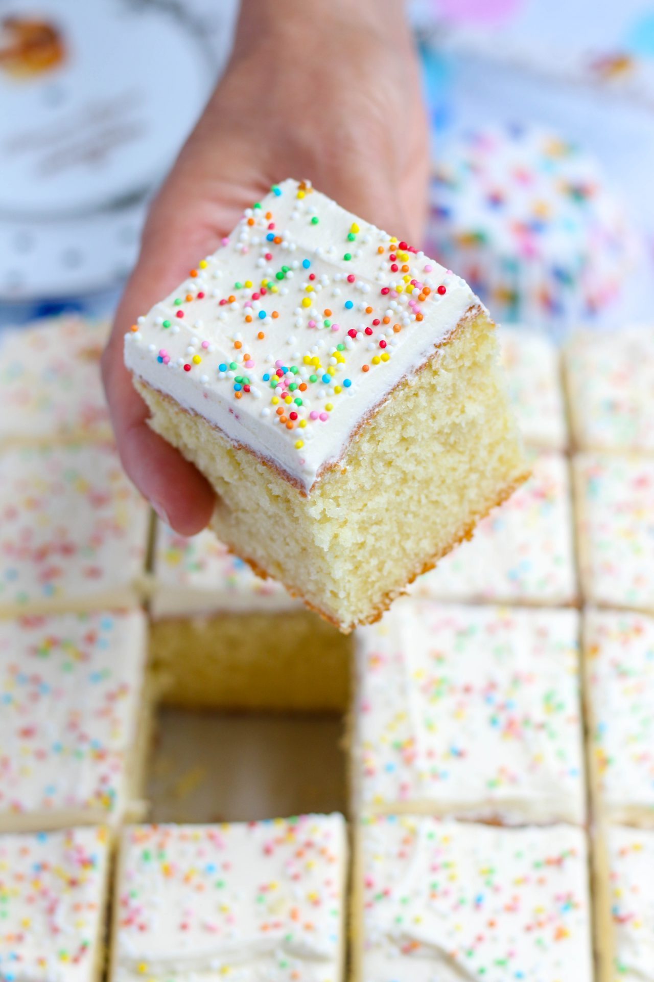 Moist Vanilla Cake Recipe