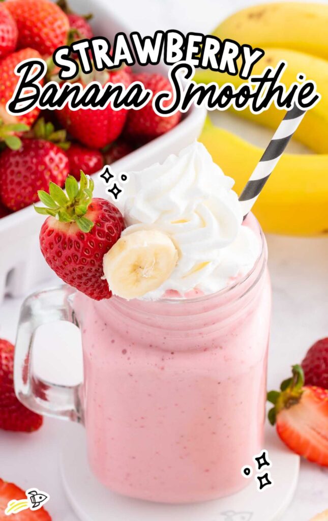 Strawberry Banana Smoothie 2 Banana Smoothie Hero1