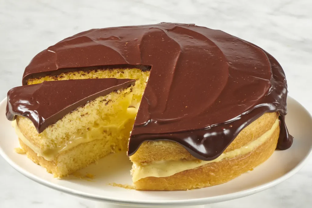 American Cakes Recipes 3 boston cream pie 934 horizontal