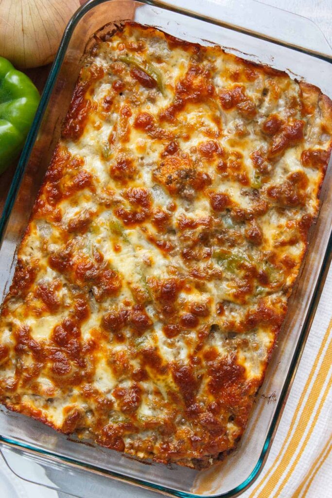 Philly Cheesesteak 3 Ways recipes 2 casserole