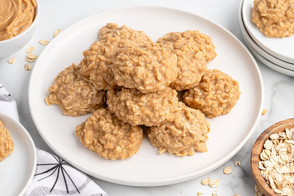 featured recipe card no bake peanut butter cookies 30Hero