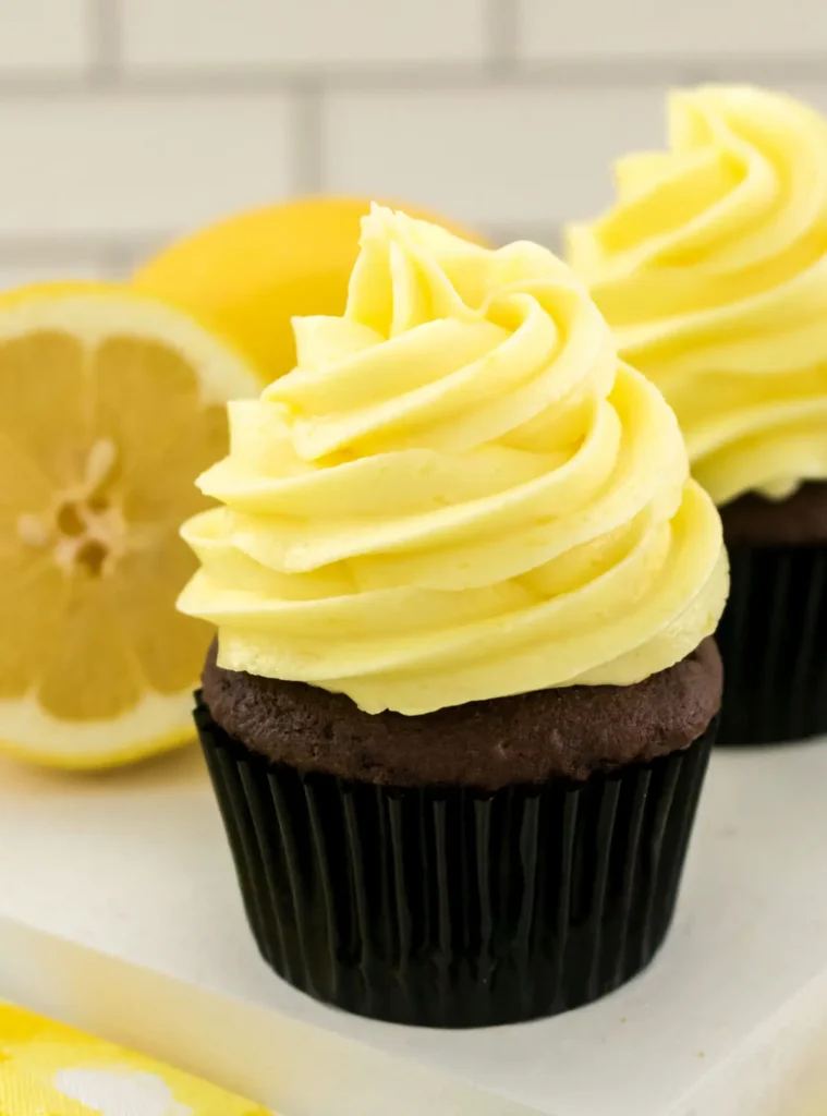 lemon buttercream frosting 1200 vertical