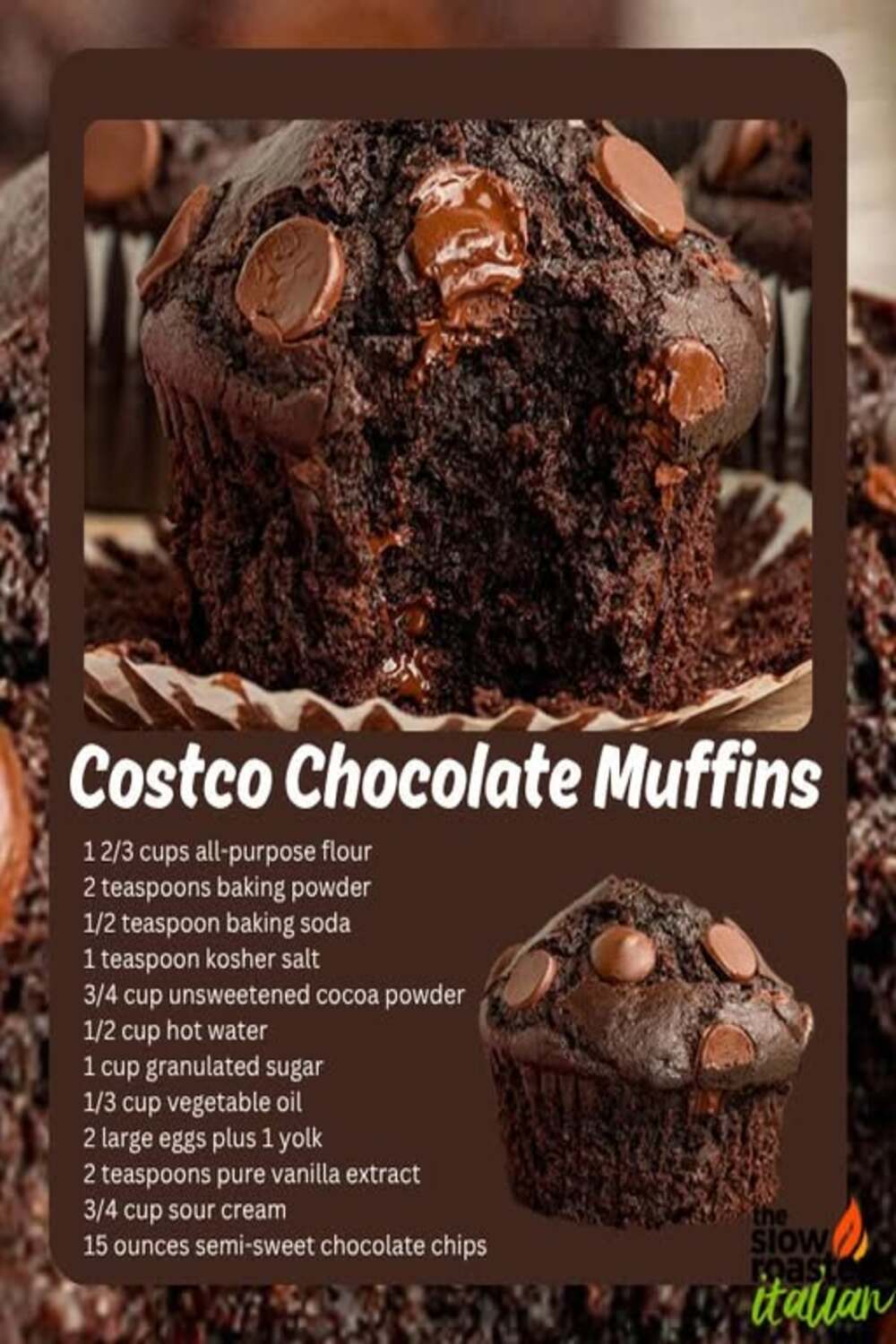 Costco Chocolate Muffins