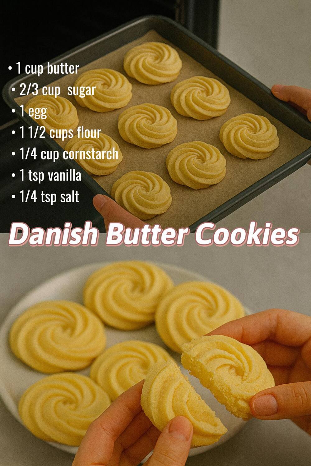 Easy Danish Butter Cookies