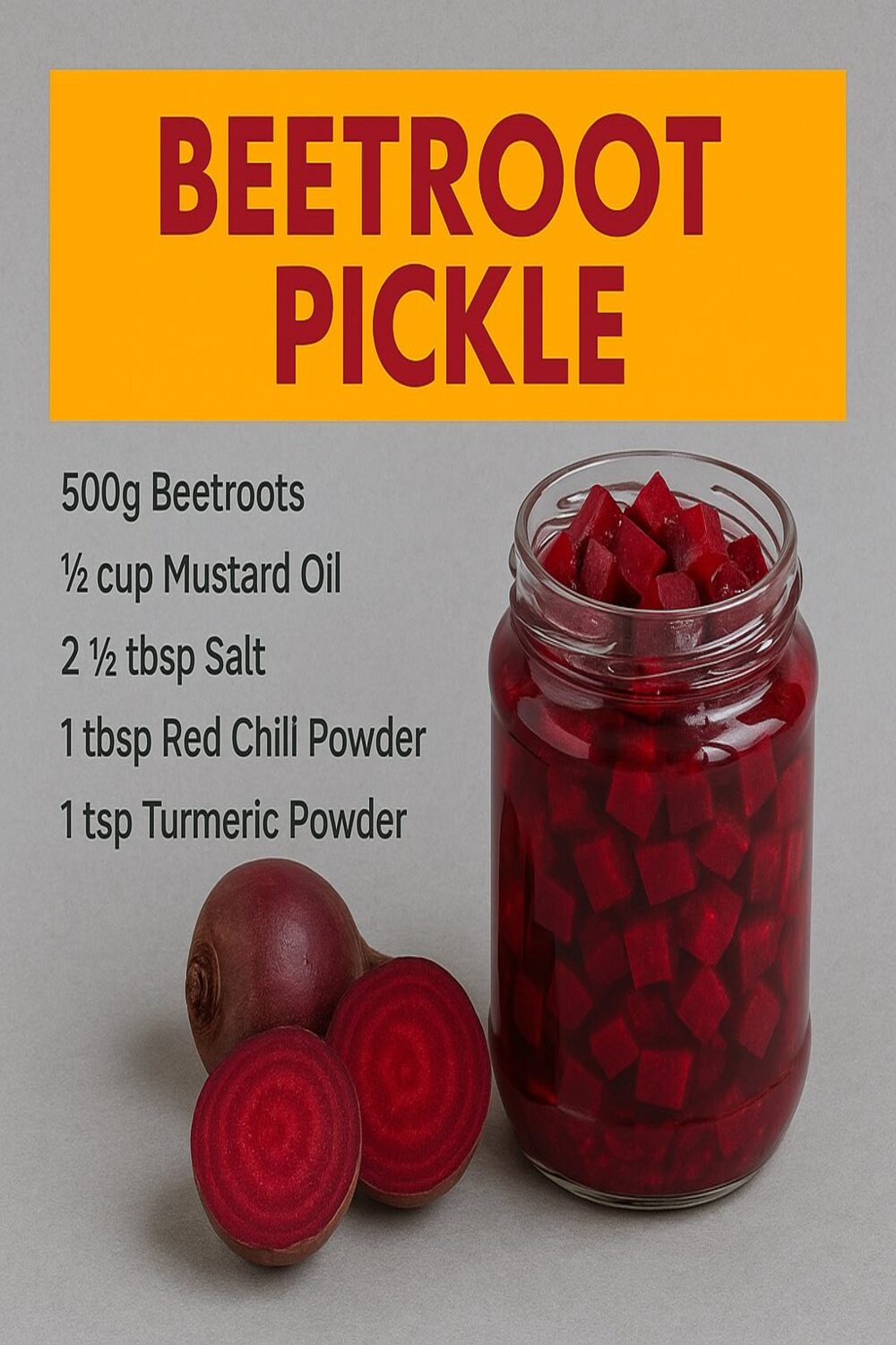 Beetroot Pickle