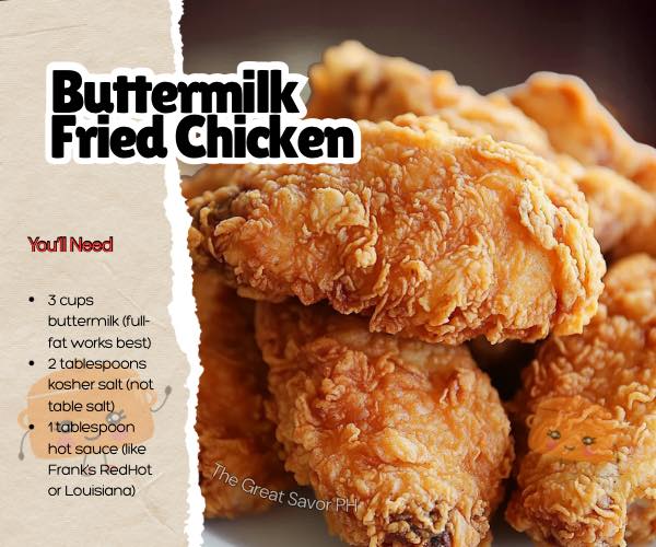 Buttermilk Fried Chicken