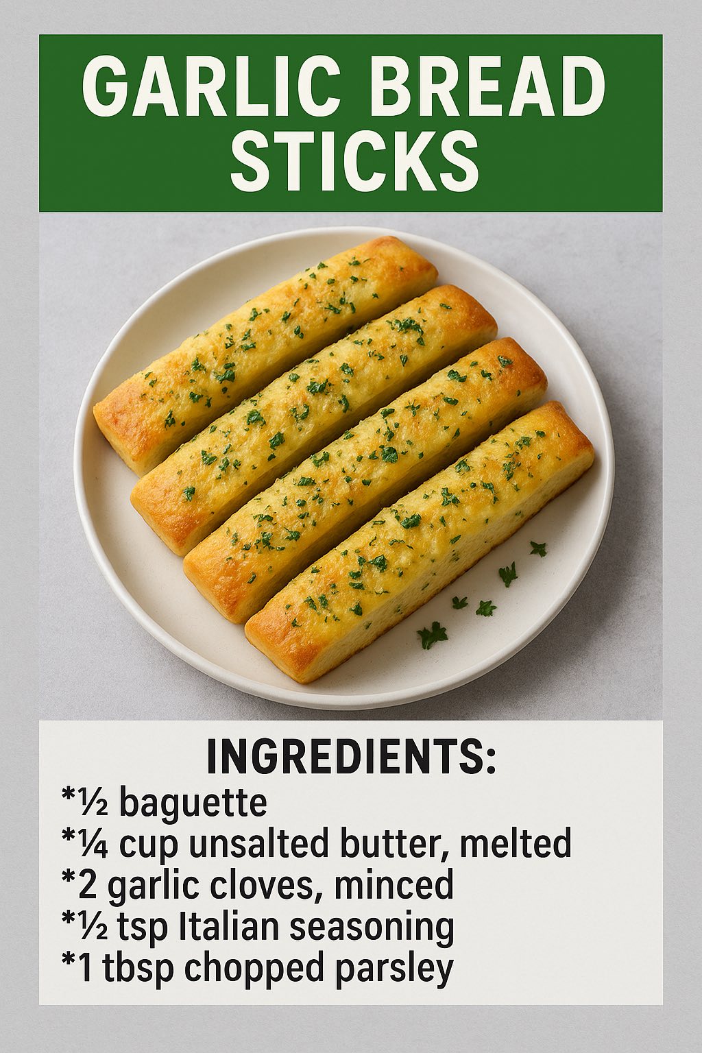Garlic Breadsticks