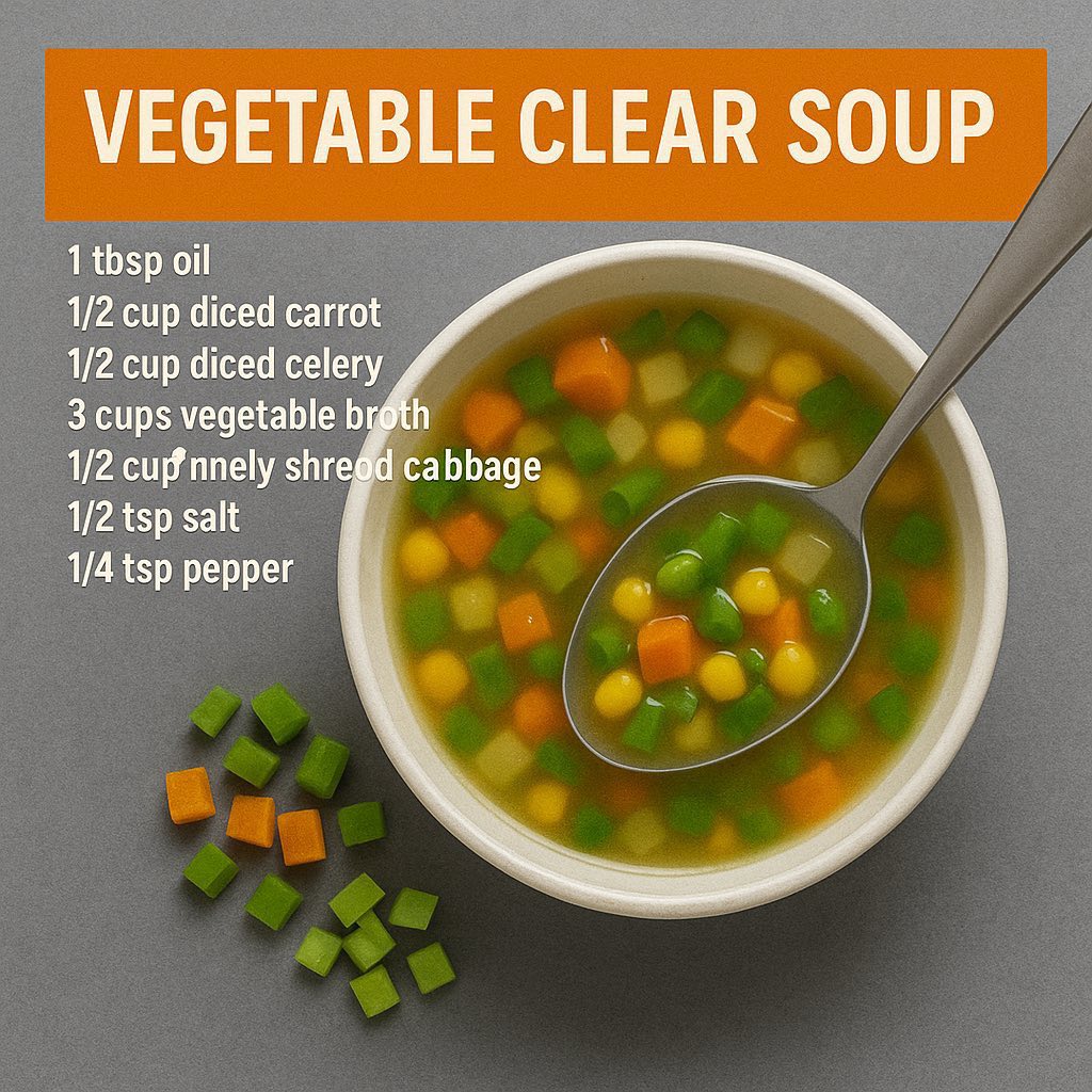 Vegetable Clear Soup