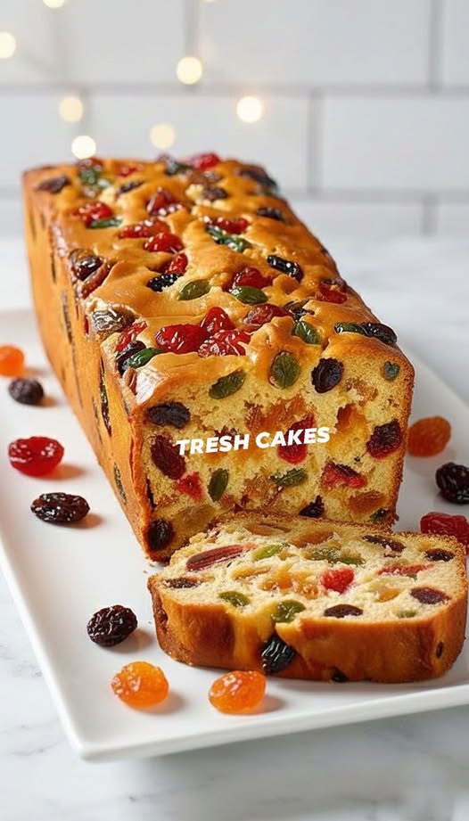 Rich Christmas  Fruit Cake